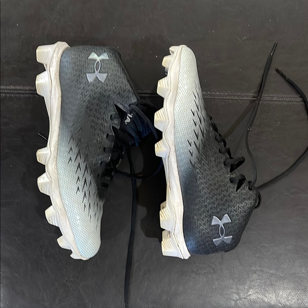 Size 8 - Under Armour Black Cleats